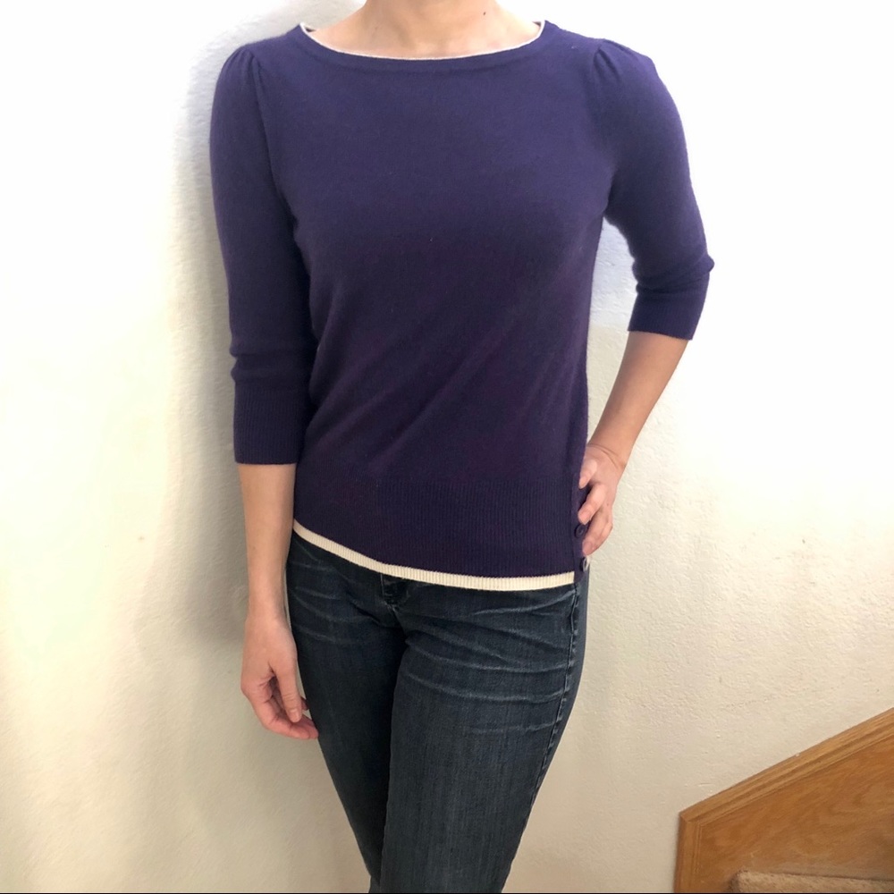 Gorgeous Cashmere Boatneck Sweater